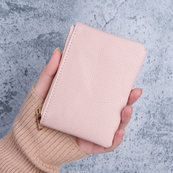 Wholesale Chic Solid Black Card Holder Wallet Boutique Gift