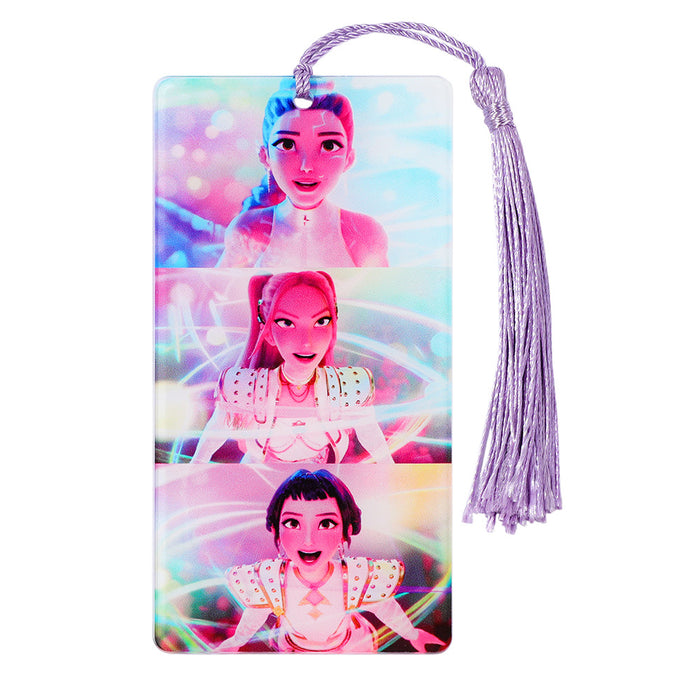 Wholesale Creative K-Pop Acrylic Bookmarks