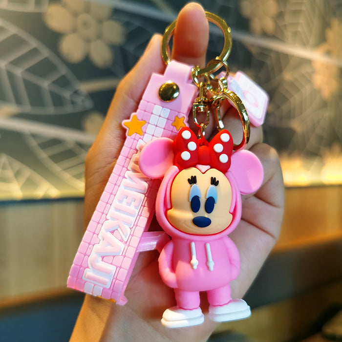 Wholesale PVC Cartoon Doll Keychain JDC-KC-YiD031