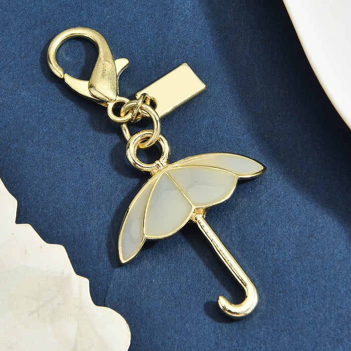Wholesale Multi Style Dinosaur Clover Heart Animal Gold Alloy Keychain Pendant Fashion Jewelry Accessory