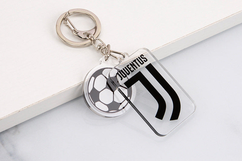 Wholesale Acrylic Keychain with Badge Fashion Accessory for Fans
