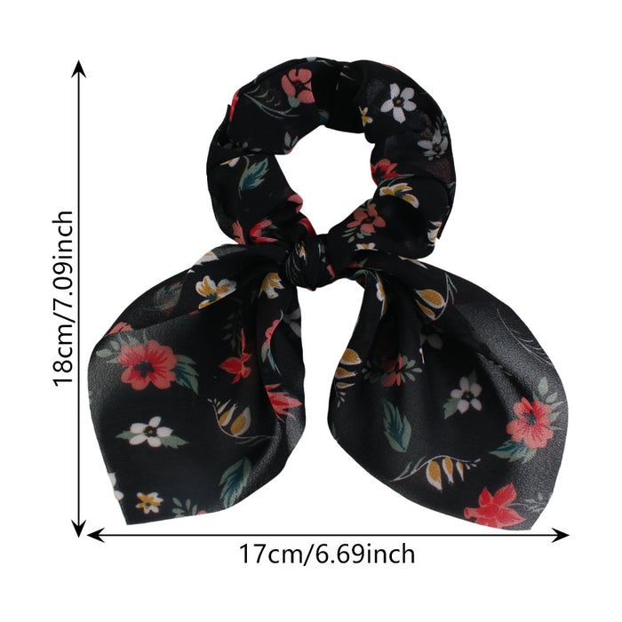 Wholesale hair tie hair ring Easter rabbit ear intestine ring hair accessories