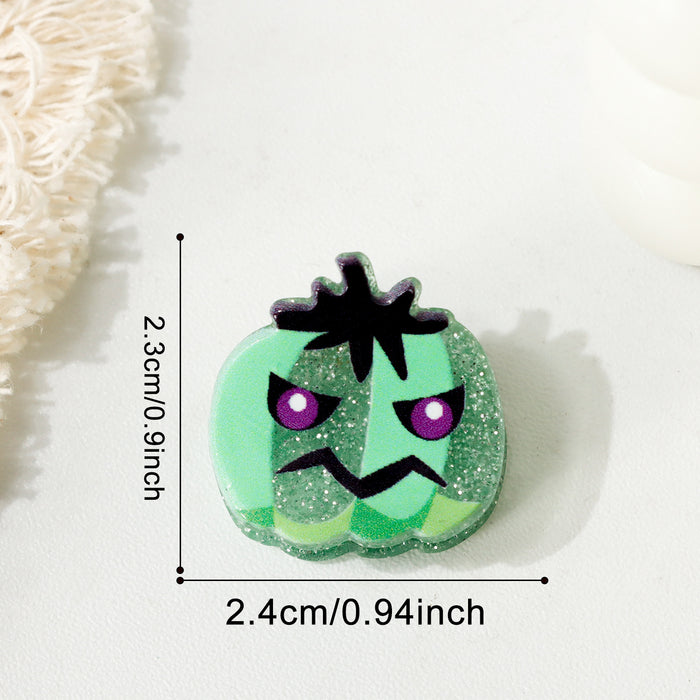 Wholesale  Shark Hair Clip Witch Hat  Pumpkin Design Chic Hair Accessory For Party