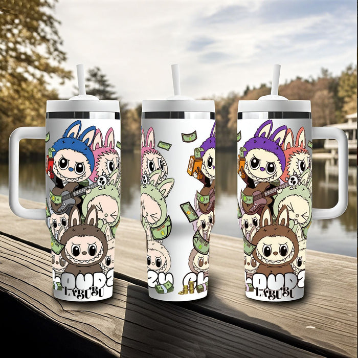 Wholesale 40oz car cup creative second generation thermos cup straw ice water cup