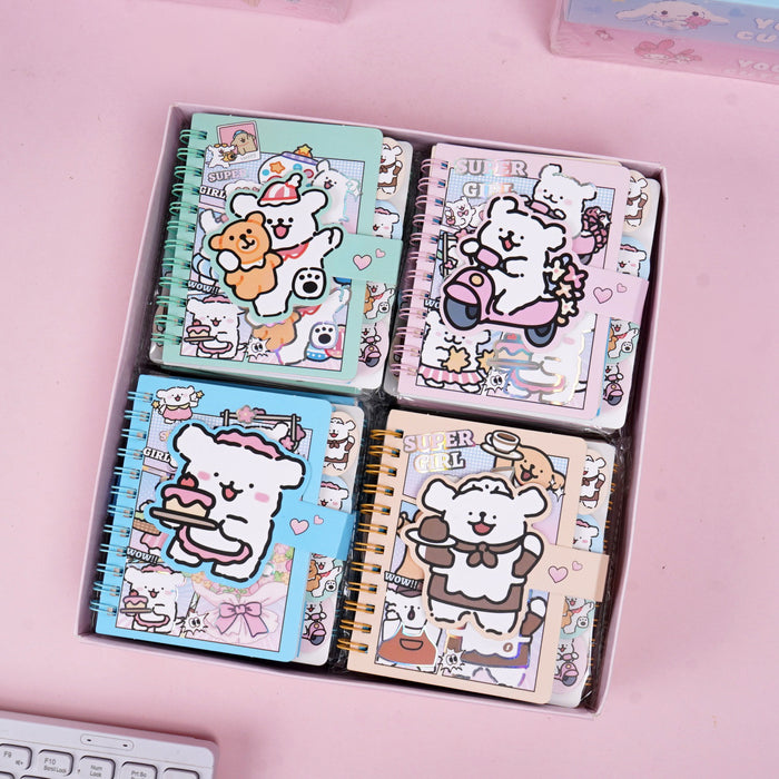 Wholesale A7 Coil Notebook Cartoon Student Stationary