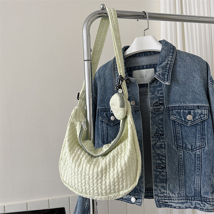 Wholesale New Fashionable Versatile Simple Single Shoulder Crossbody Bag
