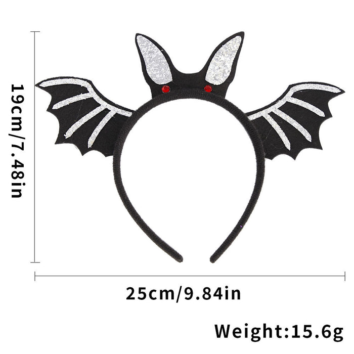 Wholesale Plastic Headband Pumpkin Witch Hat Hair Hoop For Party Celebrations