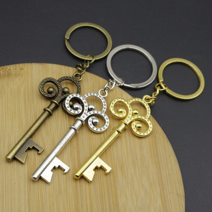 Wholesale Iron Alloy Simple Unlocking Key Keychain JDC-KC-HEMS001