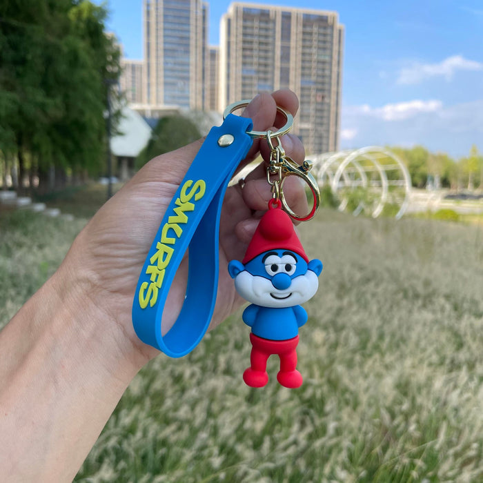 Wholesale Cartoon keychain, anime couple bag, pendant, car doll, small gift