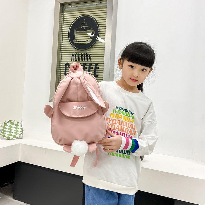 Wholesale Cartoon Cute Children's Backpack Kindergarten Children's Lightweight Backpack Canvas Travel Bag