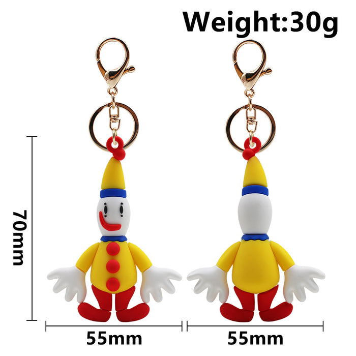 Wholesale Cartoon Game Clown Doll Keychains JDC-KC-HaoAn017