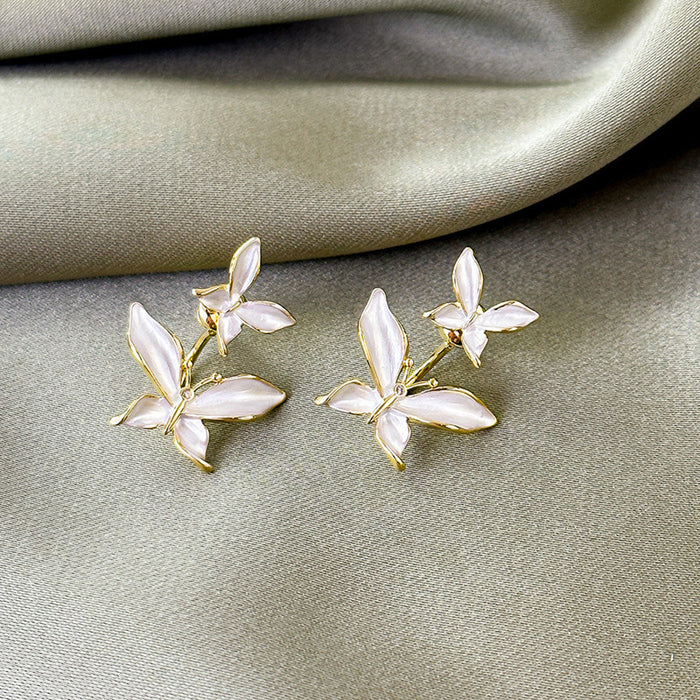 Wholesale Butterfly Alloy Earrings JDC-ES-SM002