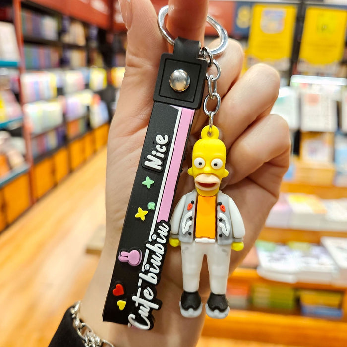 Wholesale PVC Cartoon Doll Keychain JDC-KC-YiZhuo006