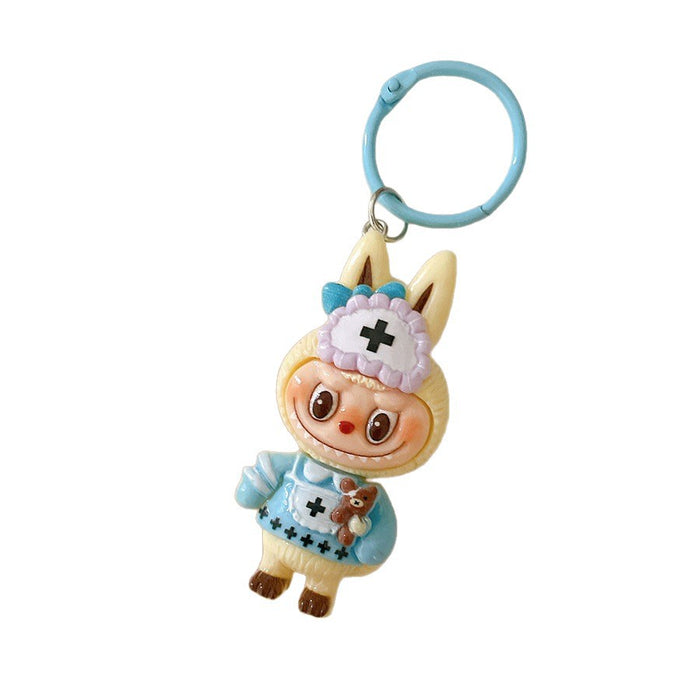 Wholesale Keychain Cute Girly Heart Pendant Men's and Women's Bag Hanging Accessories