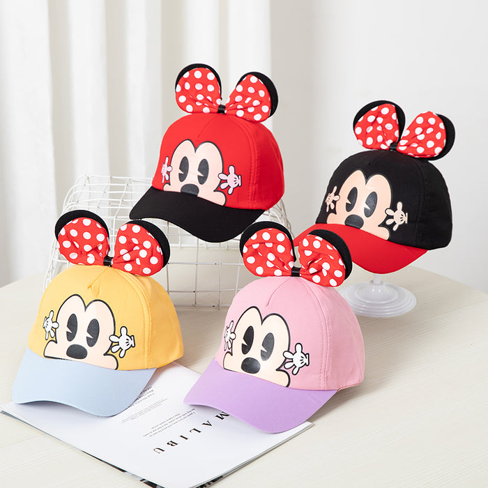 Wholesale Cotton Children's Thin Cute Cartoon Pattern Baseball Cap JDC-FH-WeiShang005