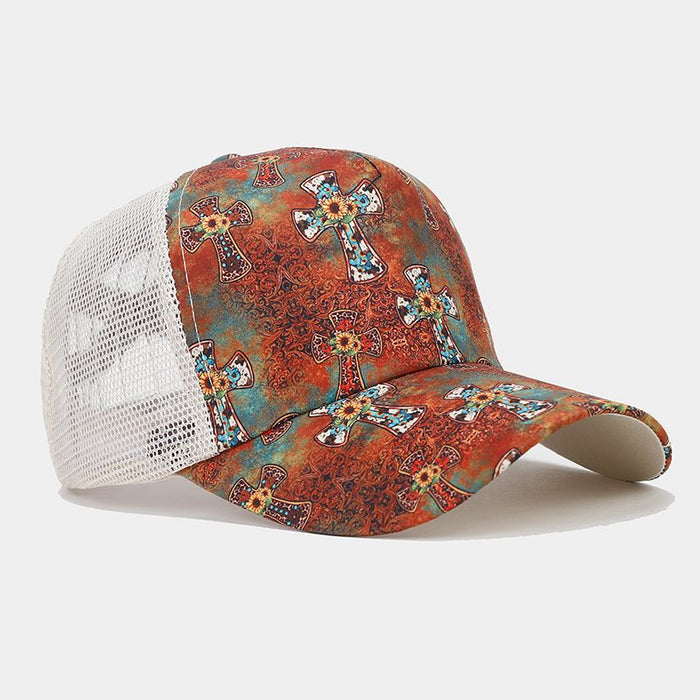 Wholesale Cotton Aztec Printed Baseball Cap JDC-FH-LvY011