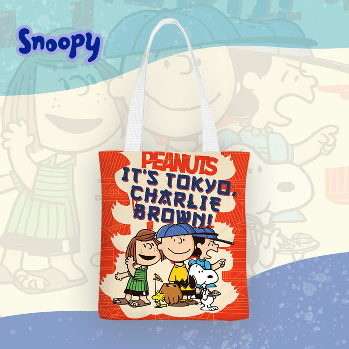 Wholesale Cute cartoon pattern canvas shoulder bags