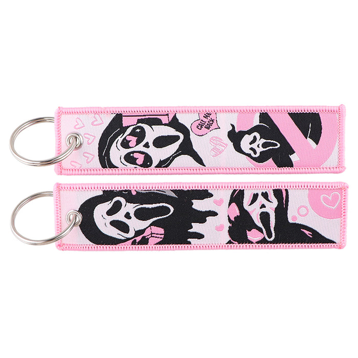 Wholesale Horror Cartoon Halloween Campus Keychain Lanyard JDC-KC-KKX003