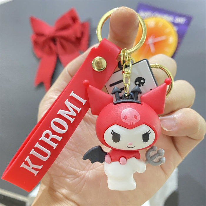 Wholesale PVC Cartoon Doll Keychain JDC-KC-WuYi016