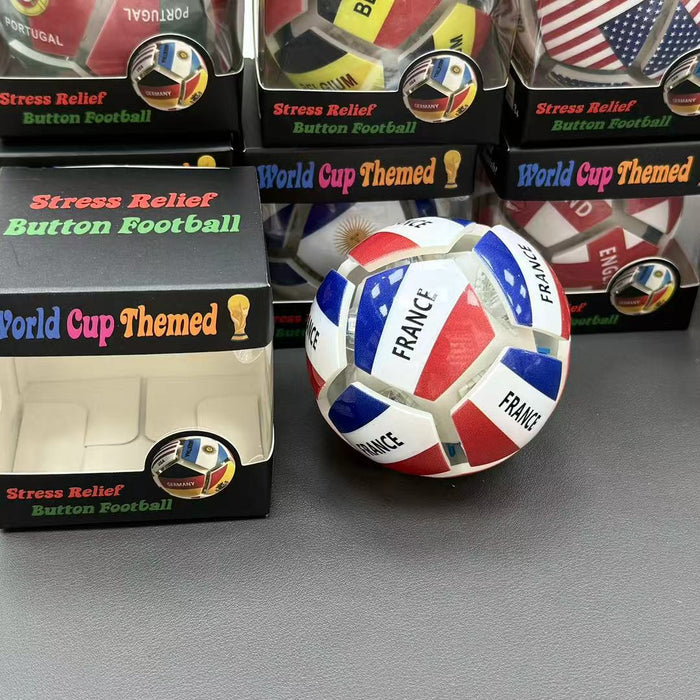 Wholesale 2026 Press Light Soccer Stress Toy Keychain Boutique Gift MOQ: 2
