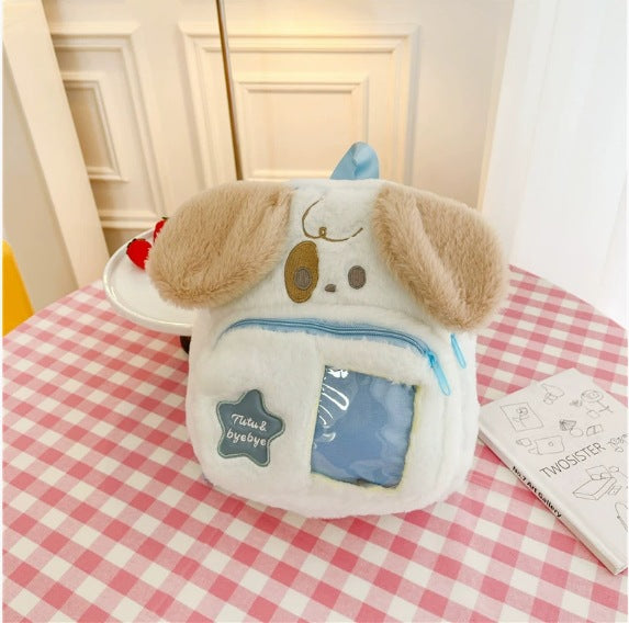 Wholesale Cute cartoon plush backpack bags for girls