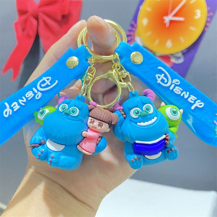 Wholesale PVC Cartoon Doll Keychain JDC-KC-WuYi014