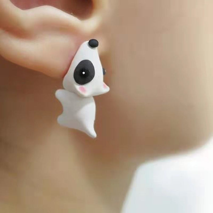 Wholesale Ear studs, ear accessories, spray painted, cute, mini