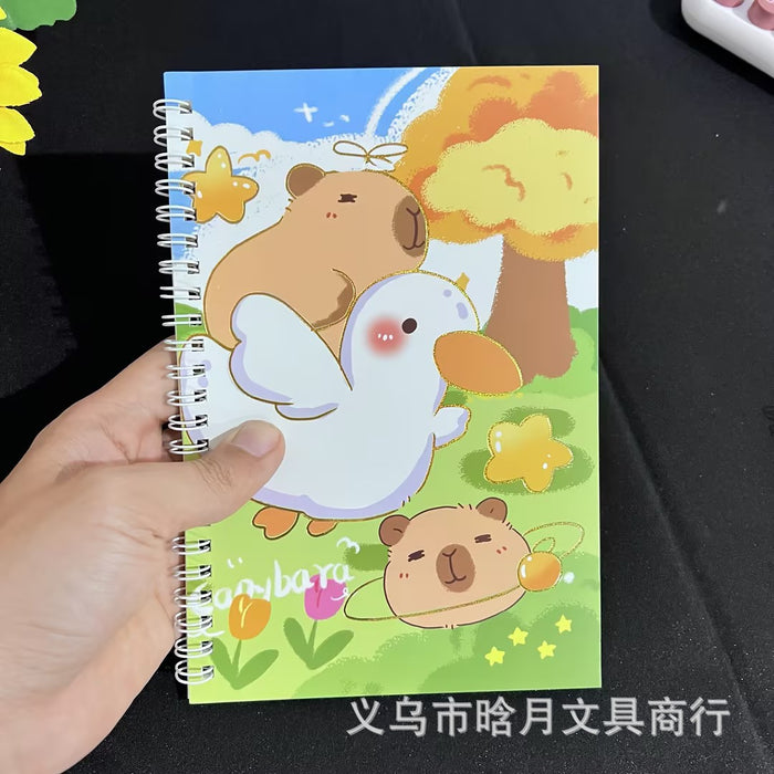 Wholesale Coil Cartoon Portable Planner Diary Notebook