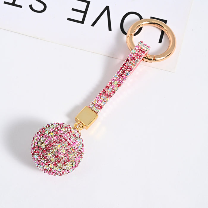 Wholesale claw chain spherical keychain backpack pendant car keychain pendant earphone case pendant