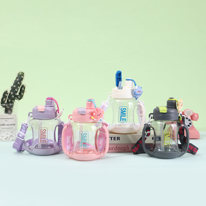 Wholesale Large capacity cute cartoon sports Tumblers cup