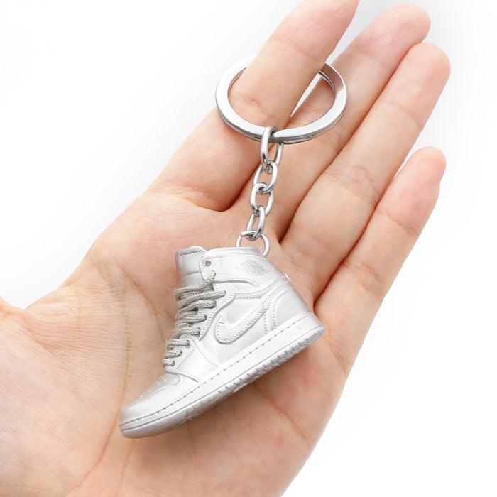 Wholesale PVC Mini Basketball Shoe Keychain JDC-KC-QLPing008