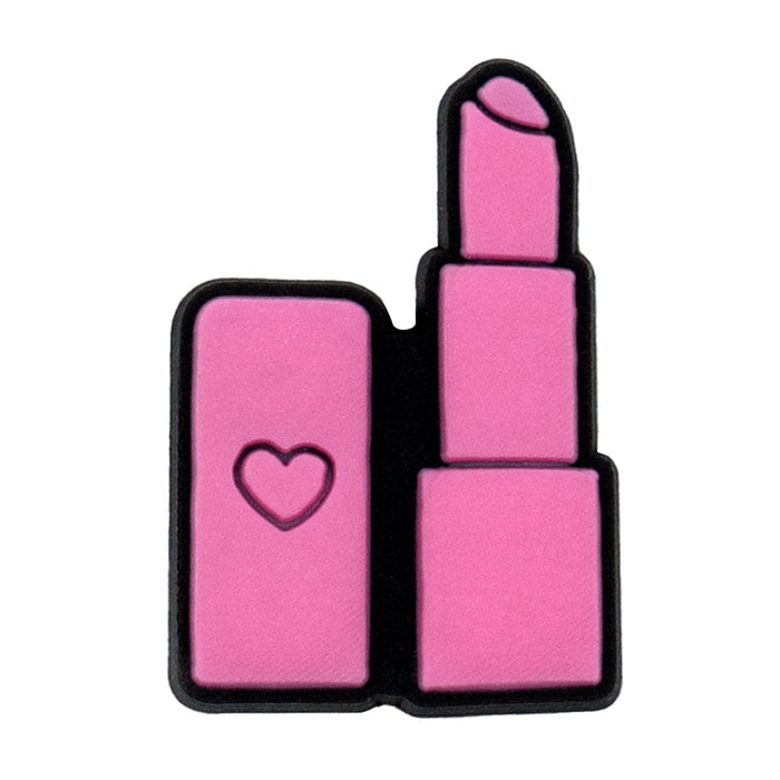 Wholesale New Pink Casual Series Shoes Flower Shoes Buckle Hole Slippers Sports Bracelet Hole Bag Accessories Decorative Buckle