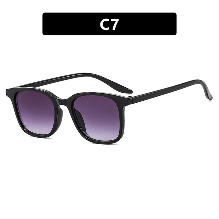 Wholesale Retro square small frame sunglasses, fashionable and trendy sunscreen sunglasses, sunglasses