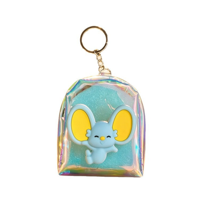 Wholesale Cartoon Animal Transparent PVC Backpack Coin Purse Cute Small Wallet