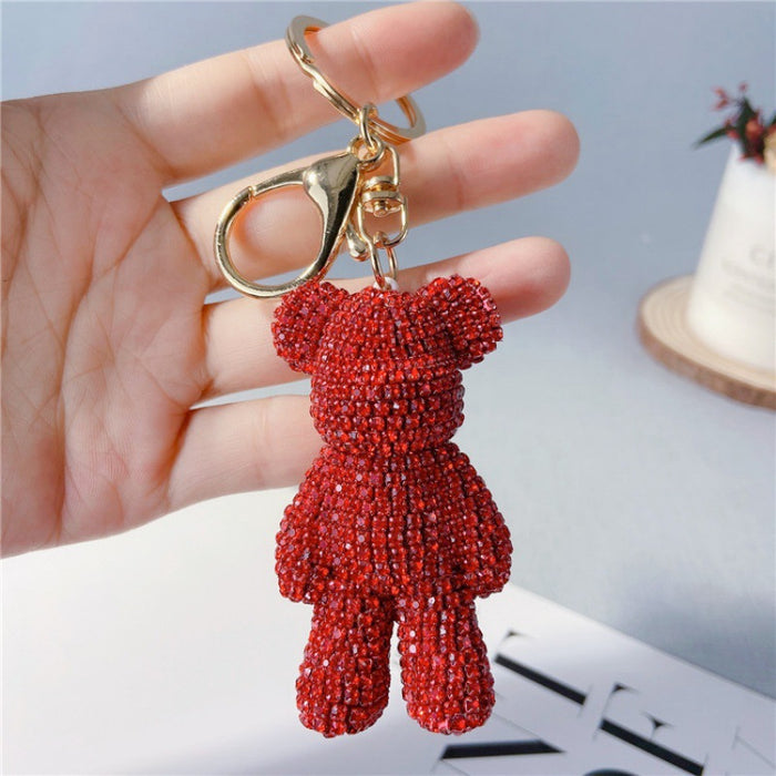 Wholesale Diamond Bear Keychains JDC-KC-JFan018