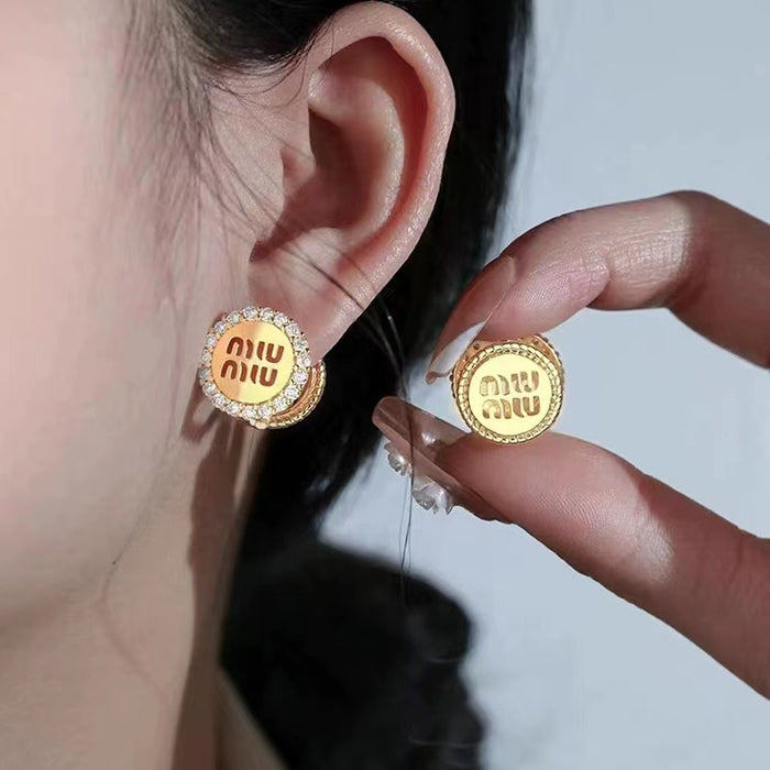 Wholesale High-quality Fashion Gold-plated Earrings JDC-ES-Aitong008