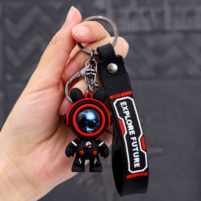 Wholesale Lightning bear keychain doll key ornaments bag pendant Doll