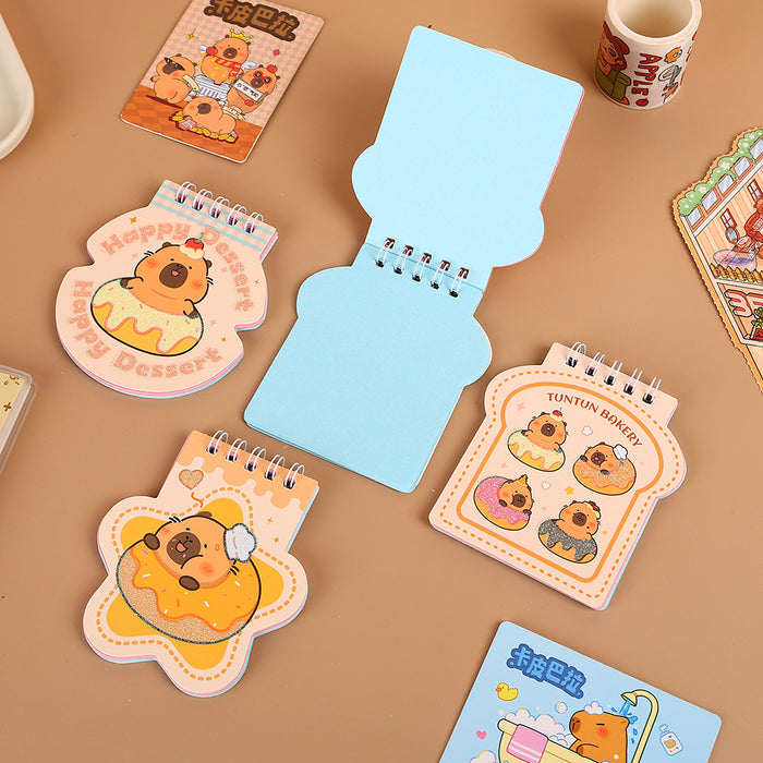 Wholesale Student Special-Shaped Flip-Up Cute Coil Notebook