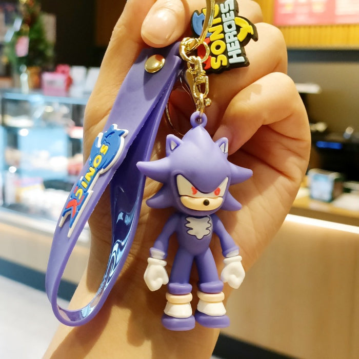 Wholesale Cute 3D Doll Silicone Keychain JDC-KC-MingT150