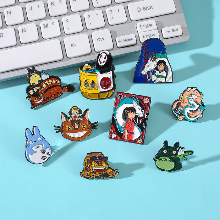 Wholesale Stylish Anime Cartoon Brooch Pin Haku Design For Everyday Chic Resale