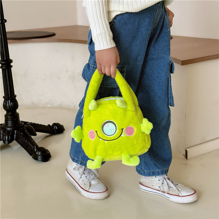 Wholesale Cute Cartoon Baby Plush Toy Bag JDC-SD-YuanDuo062