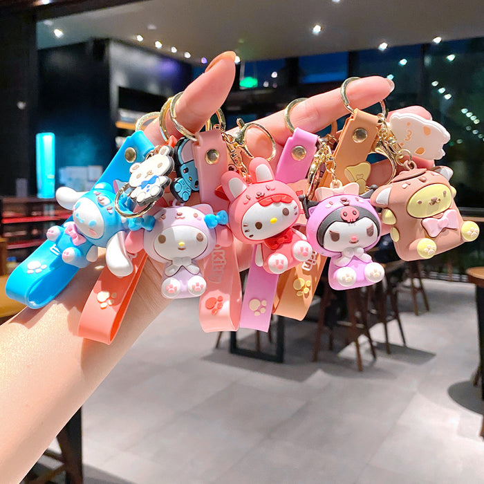 Wholesale Adhesive Cartoon Doll Keychains (S) JDC-KC-Gongz041