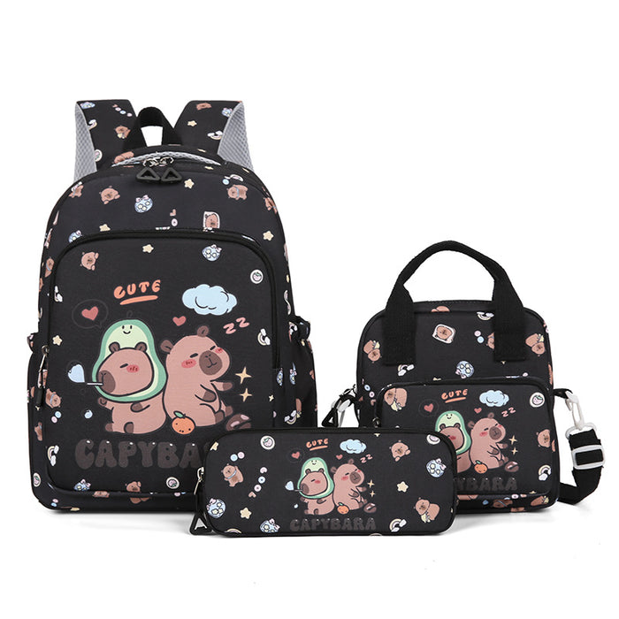 Wholesale Children' s Cute Three-Piece Backpack Bag Set