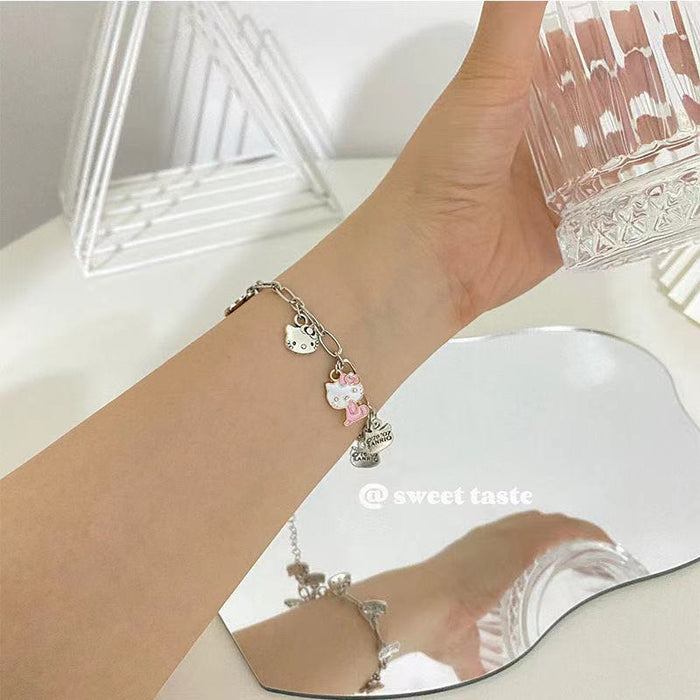 Wholesale Alloy Double-layer Bracelets (S) JDC-BT-Baiyue001