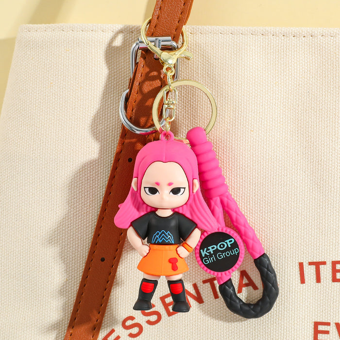 Wholesale Kpop Anime Backpack Pendant Keychains