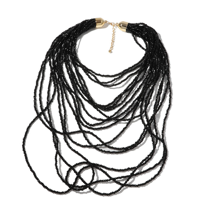 Wholesale Bohemian Fashion Complex Design Sense Multi-layer Women's Necklace