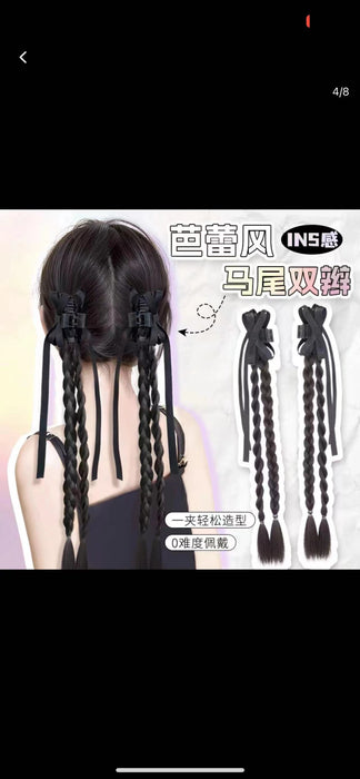 Wholesale double-sided cashew flower love clip bow hairpin summer holiday shark clip fashion ponytail clip