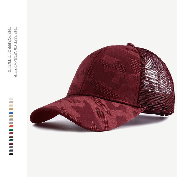 Wholesale Cotton Camouflage Sports Baseball Cap JDC-FH-ChuanYa003