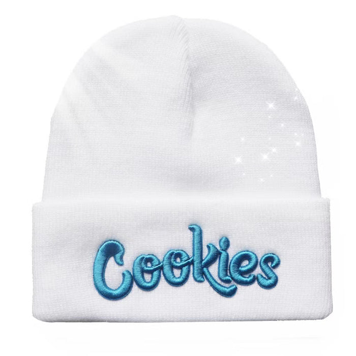 Wholesale Cookies Letters 3D Embroidered Knitted Wool Hat JDC-FH-HongHong013