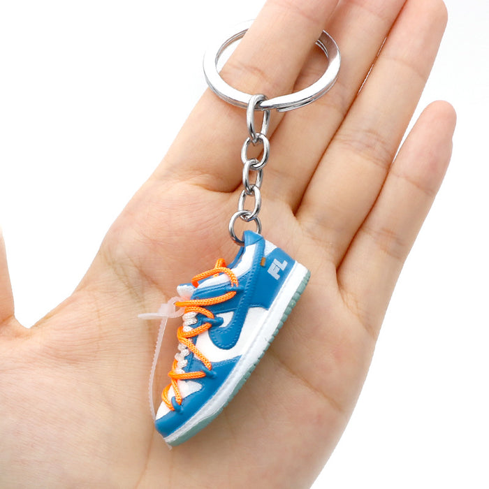 Wholesale PVC Basketball Shoe Model Keychain JDC-KC-QLPing016